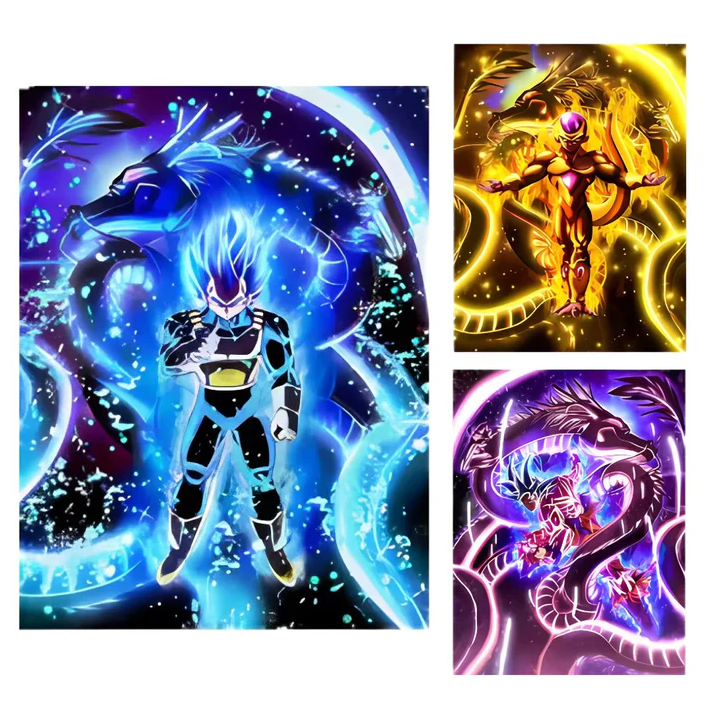 Póster de anime lenticular en 3D